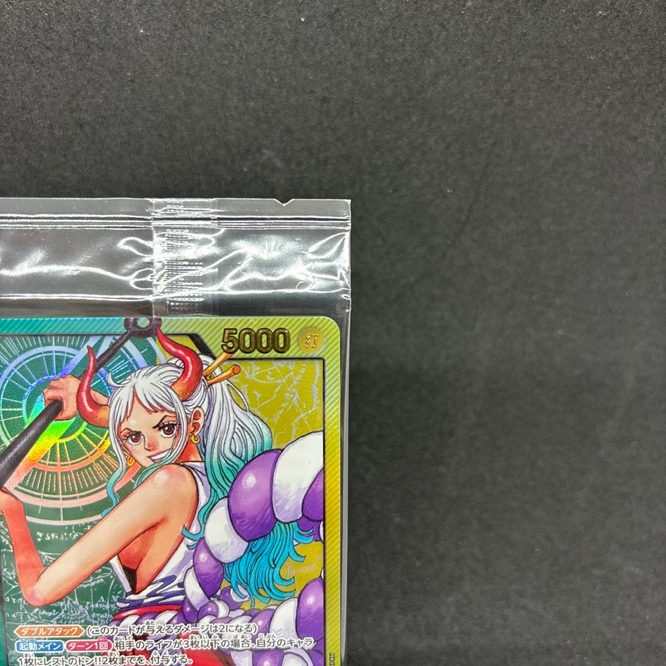 Jewelry Bonney & Yamato L Gold Text Promo Lecafig WEEKLY Jump ONE PIECE Card