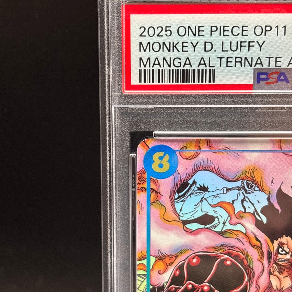PSA 10 Luffy SEC OP11-118 Manga Alt Art Comic Parallel Fist ONE PIECE Japanese