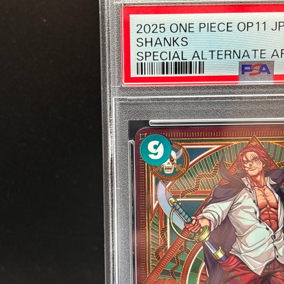 PSA 10 Shanks ST16-004 SR SP Parallel A Fist of Divine Speed ONE PIECE Japanese