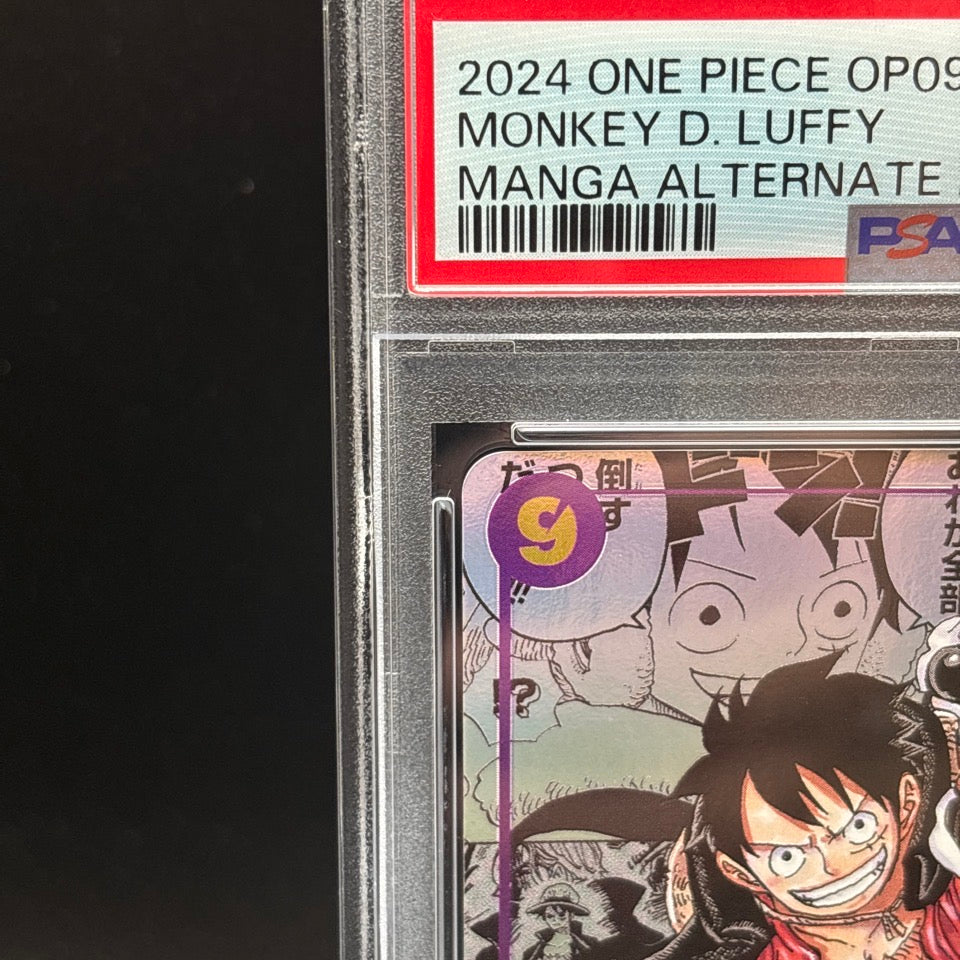 PSA 10 Luffy OP09-119 Manga Alt Art Emperors in the New World ONE PIECE Card