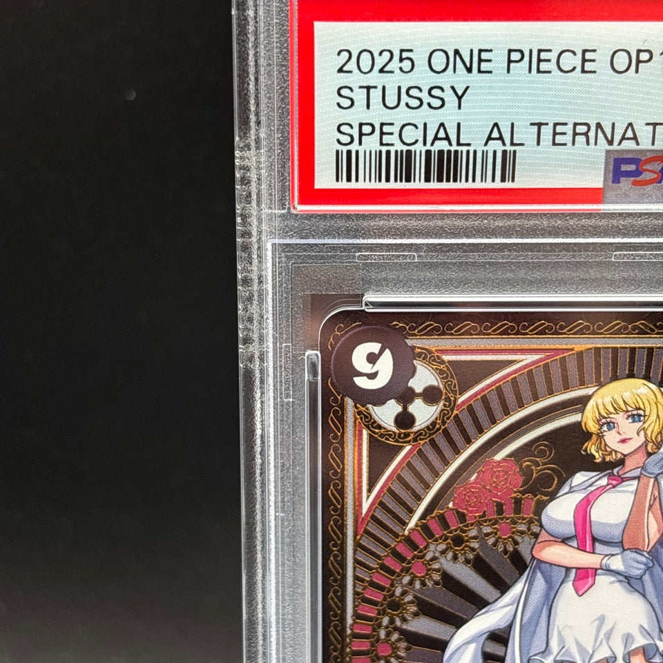 PSA 10 Stussy SR OP07-085 SP Parallel A Fist of Divine Speed ONE PIECE Japanese