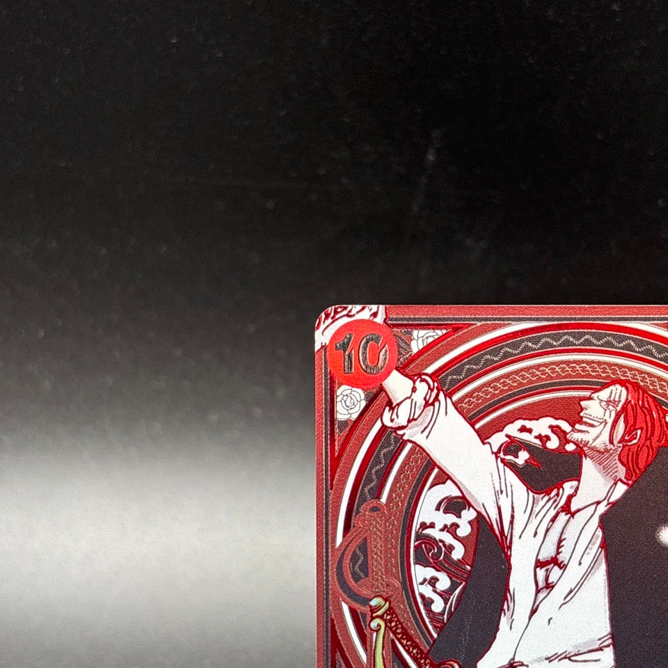 Shanks Gold Silver OP09-004 Set SP Alt Art SR Carrying on His Will One Piece JP