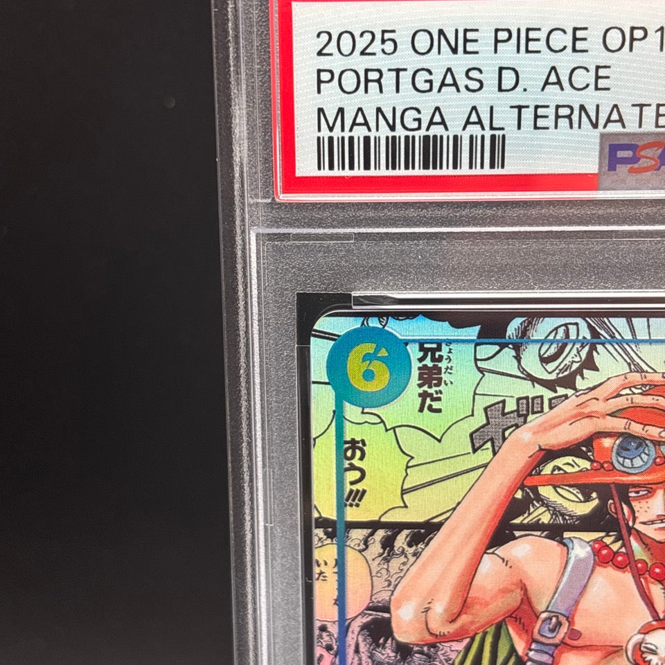 PSA 10 Ace OP13-119 Manga Alt Art Llevando en su voluntad Tarjeta de una piez...