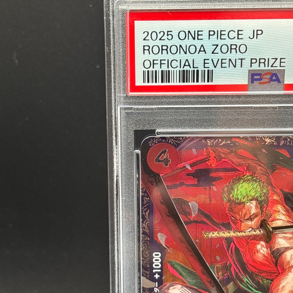 PSA 10 Zoro ST21-015 Flagship Battle Top 8 Prize ONE PIECE Card Japanese