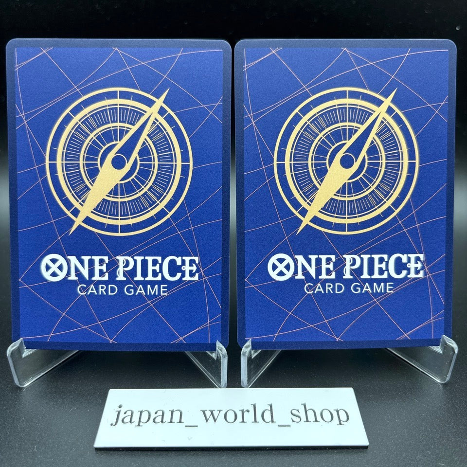 Shanks Gold Silver OP09-004 Set SP Alt Art SR Carrying on His Will One Piece JP