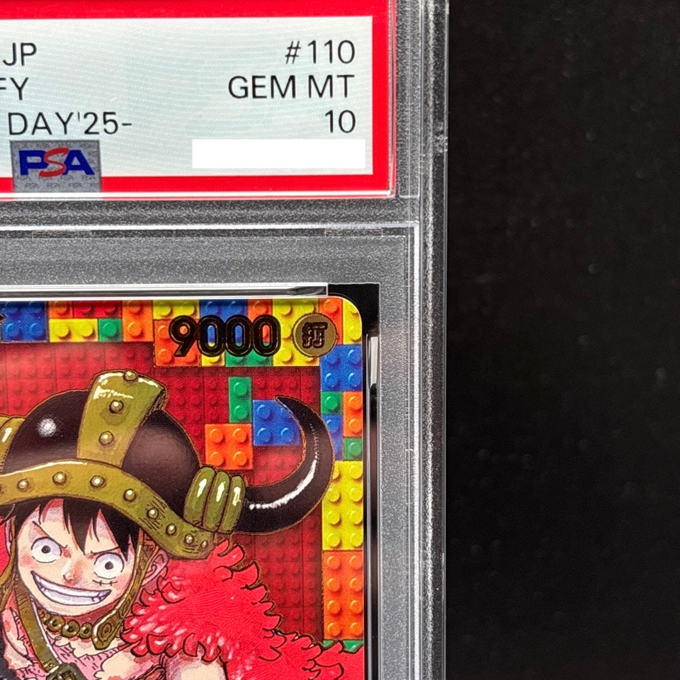 PSA 10 Luffy P-110 Premium Card Collection ONE PIECE DAY 25 Japanese 2025