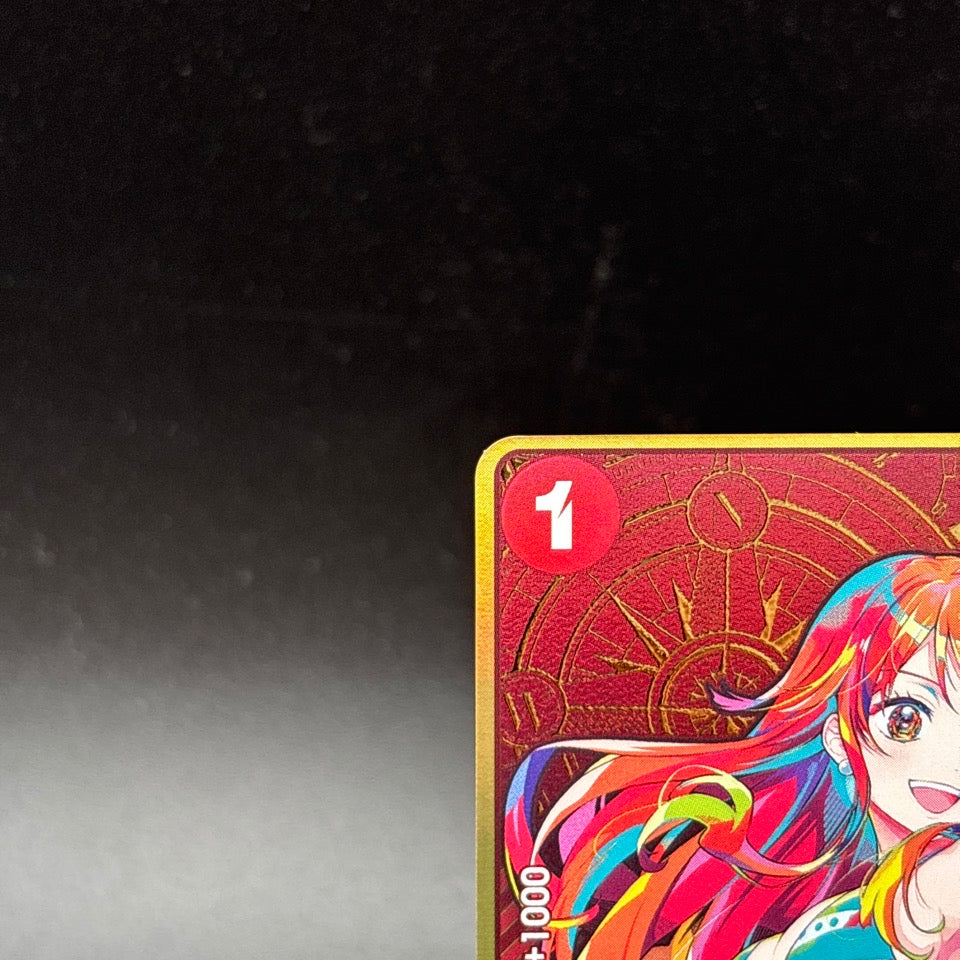 Nami ST01-007 Parallel Gold THE BEST Storage Box Set ONE PIECE Card Japanese NM