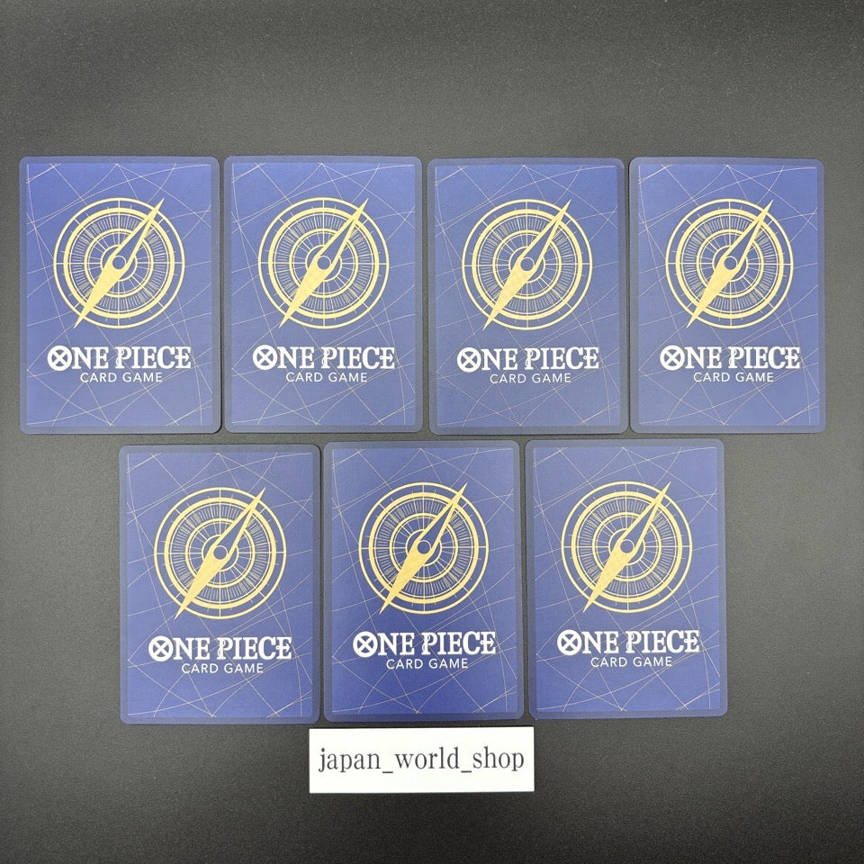 ONE PIECE Card The Best Storage Box Set Parallel SR Promo Cards Set of 7 NM
