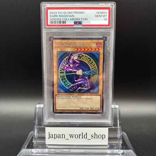 PSA 10 GM 2023 Dark Magician ADC1-EN001 Adidas Promo Secret English YuGiOh Card