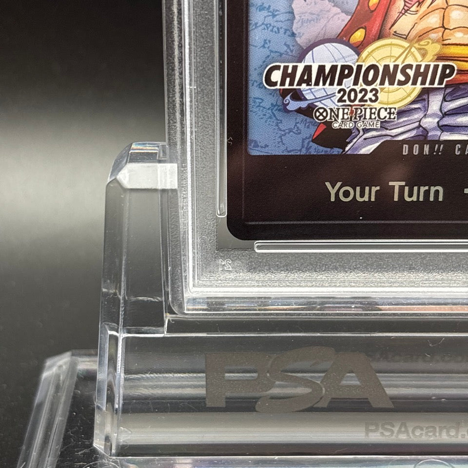 PSA 10 One Pice Don Card Luffy World Final Championship 2023 English Version