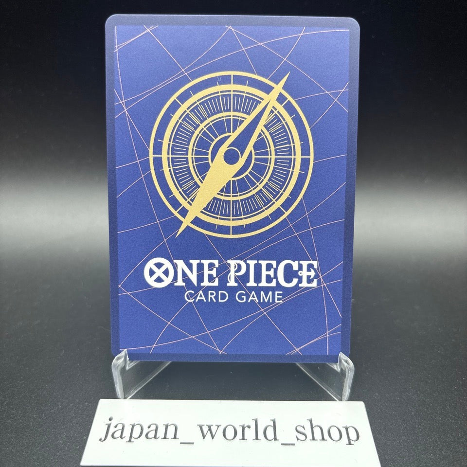 One Piece Card Monkey D Luffy EB02-061 SEC Parallel Rare Art Manga Japanese