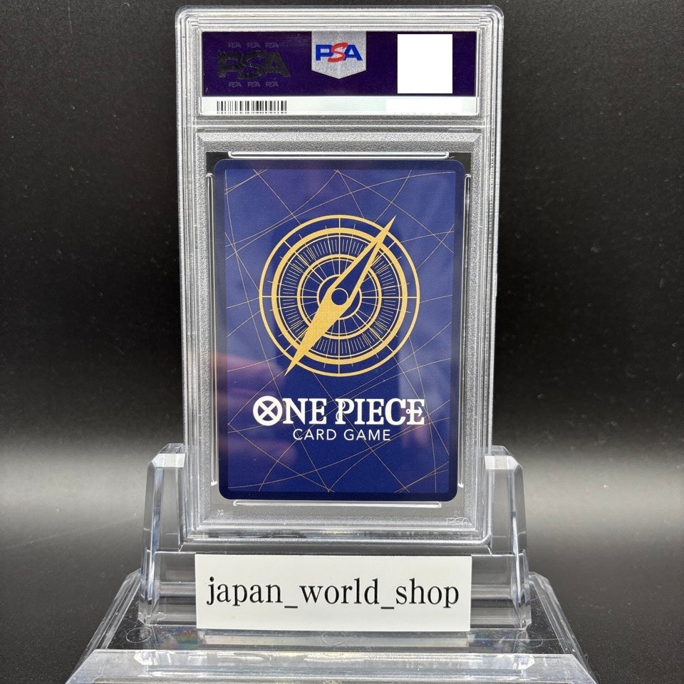 PSA 10 One Piece Card Nami ST01-007 Parallel Storage Box Gold Japanese